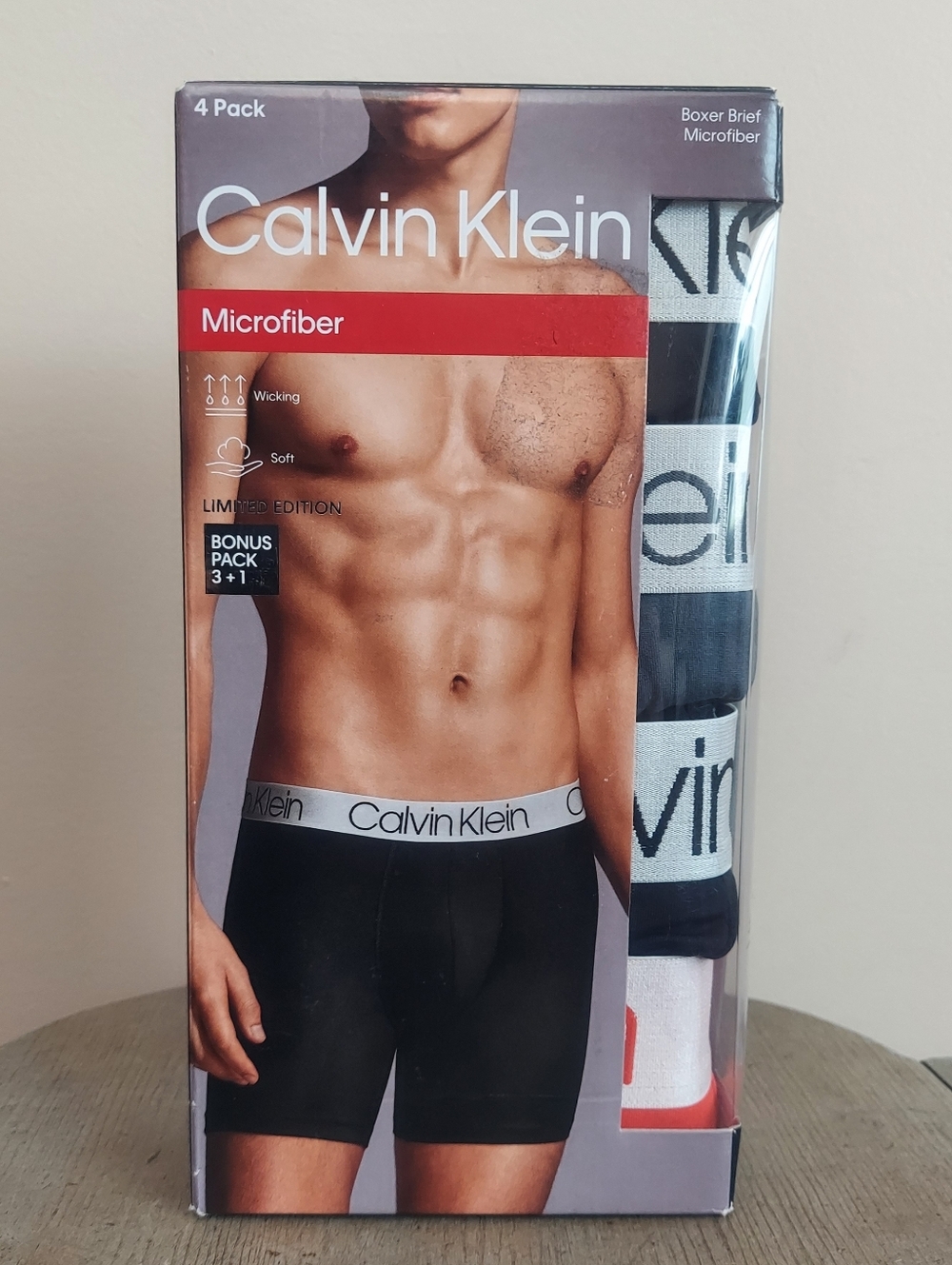 Calvin Klein Designer Boxer Briefs 4-Pack Ethika Polo Ralph Lauren Size: Medium